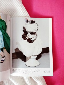 Vogue Poland Maj 2018 - okulary a'la Matrix 
